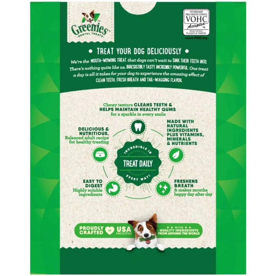 $6 OFF 6oz (Exp 20Feb25): Greenies Original Regular Dental Dog Treats