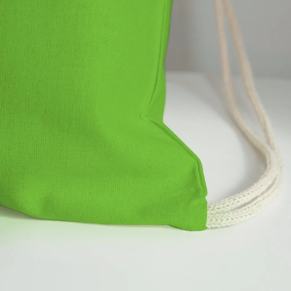 A beautiful day to save a life   Drawstring Bag