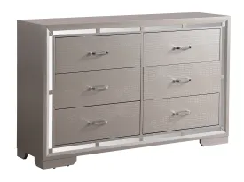 Alana - Dresser - Silver Champagne by Couch.com