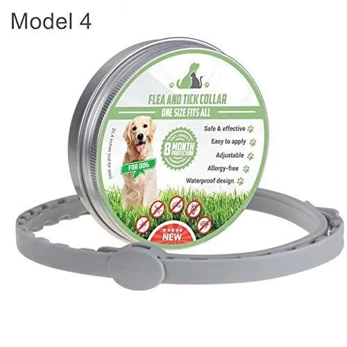 Best Quality - Collars - Dewel All Cat Dog Collar Anti Flea Ticks Mosquitoes Outdoor Protective Adjustable Pet Collars 8 Months Long-Term Protection - by HogiHana - 1 PCs