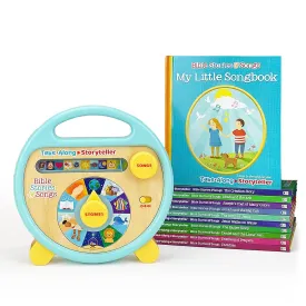 Bible Stories and Songs Interactive Electronic Take Along Storyteller with 11 Books (Little Sunbeams)   , 2022 2 13