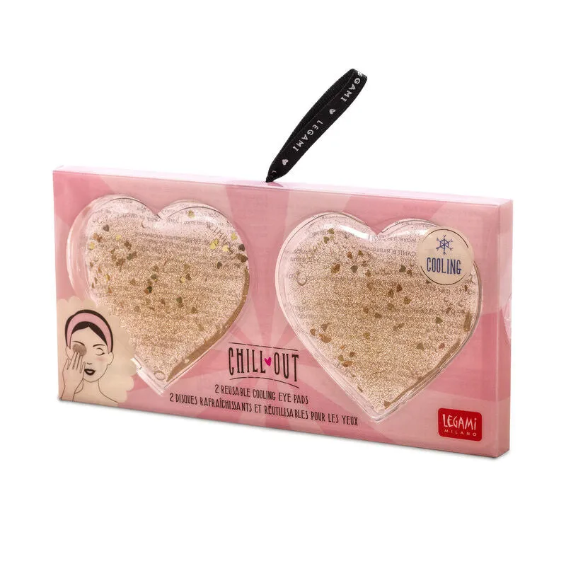 Cooling Eye Pads - Heart