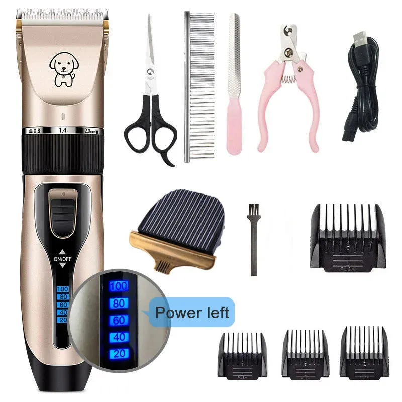 Cordless Rechargeable Professional Pet Clippers