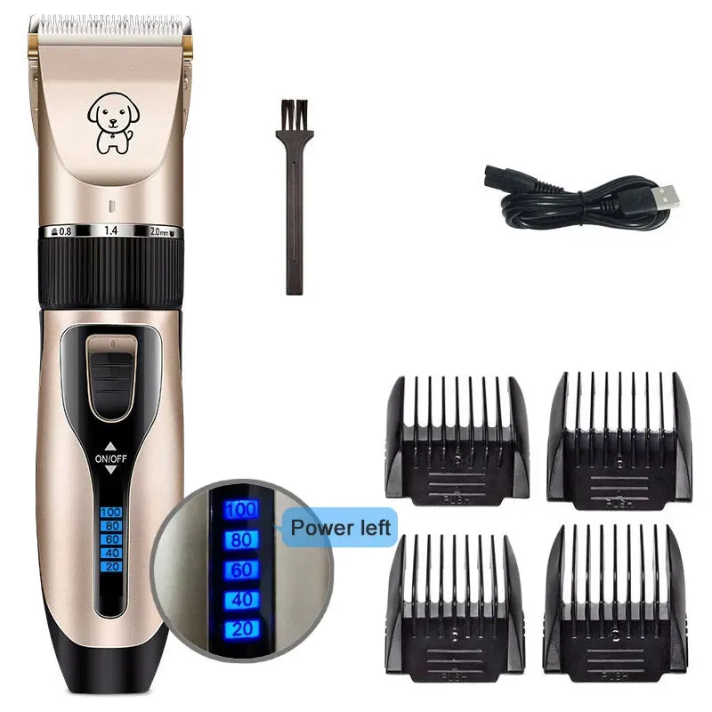 Cordless Rechargeable Professional Pet Clippers