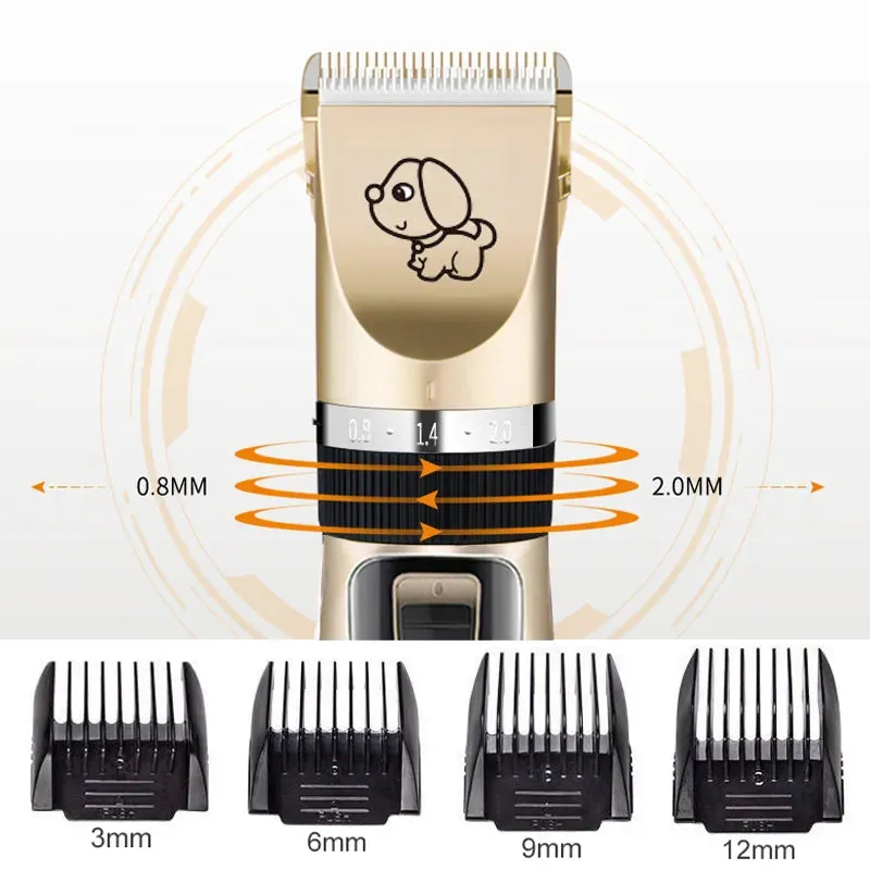 Cordless Rechargeable Professional Pet Clippers