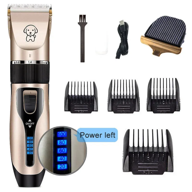 Cordless Rechargeable Professional Pet Clippers