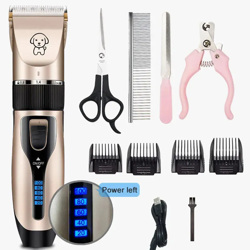 Cordless Rechargeable Professional Pet Clippers