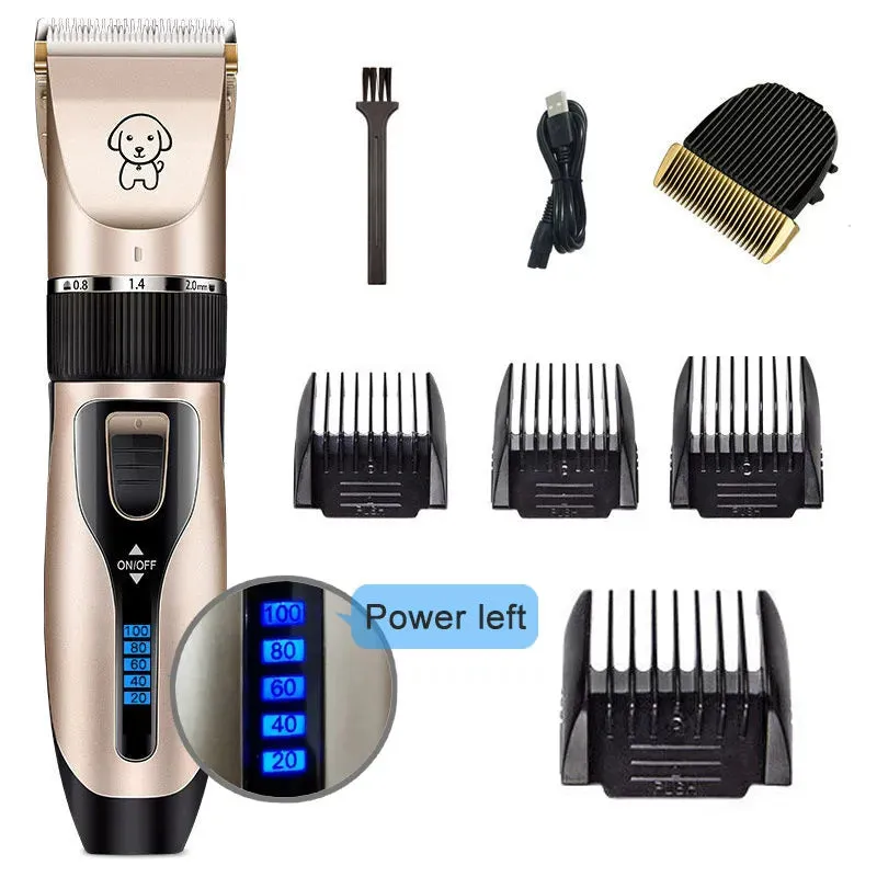 Cordless Rechargeable Professional Pet Clippers