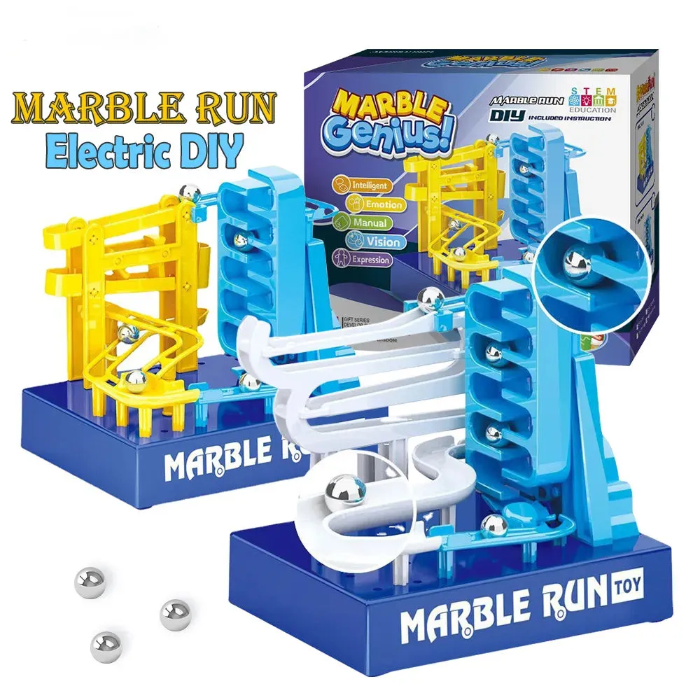 Creative Marble Run Race Track Building Blocks for Kids' Fun