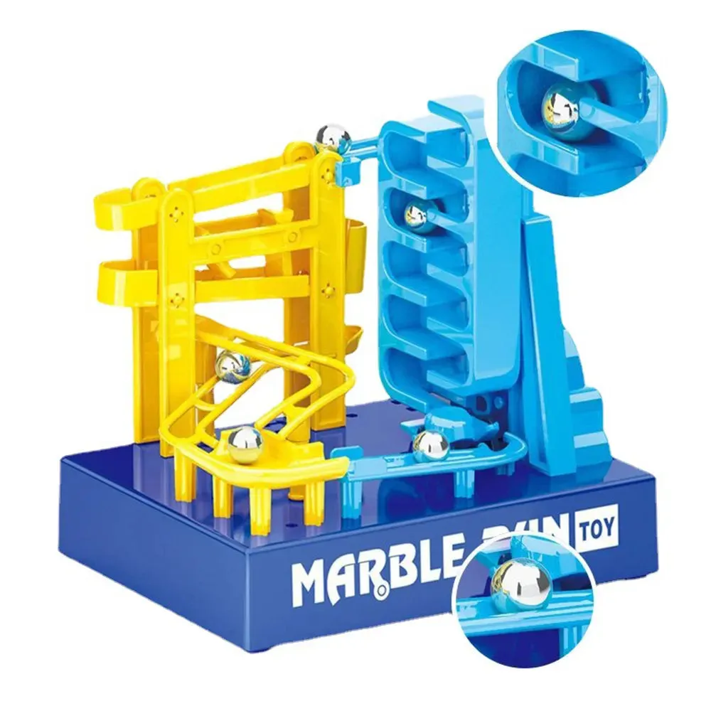 Creative Marble Run Race Track Building Blocks for Kids' Fun