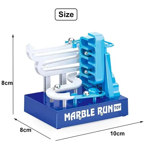 Creative Marble Run Race Track Building Blocks for Kids' Fun