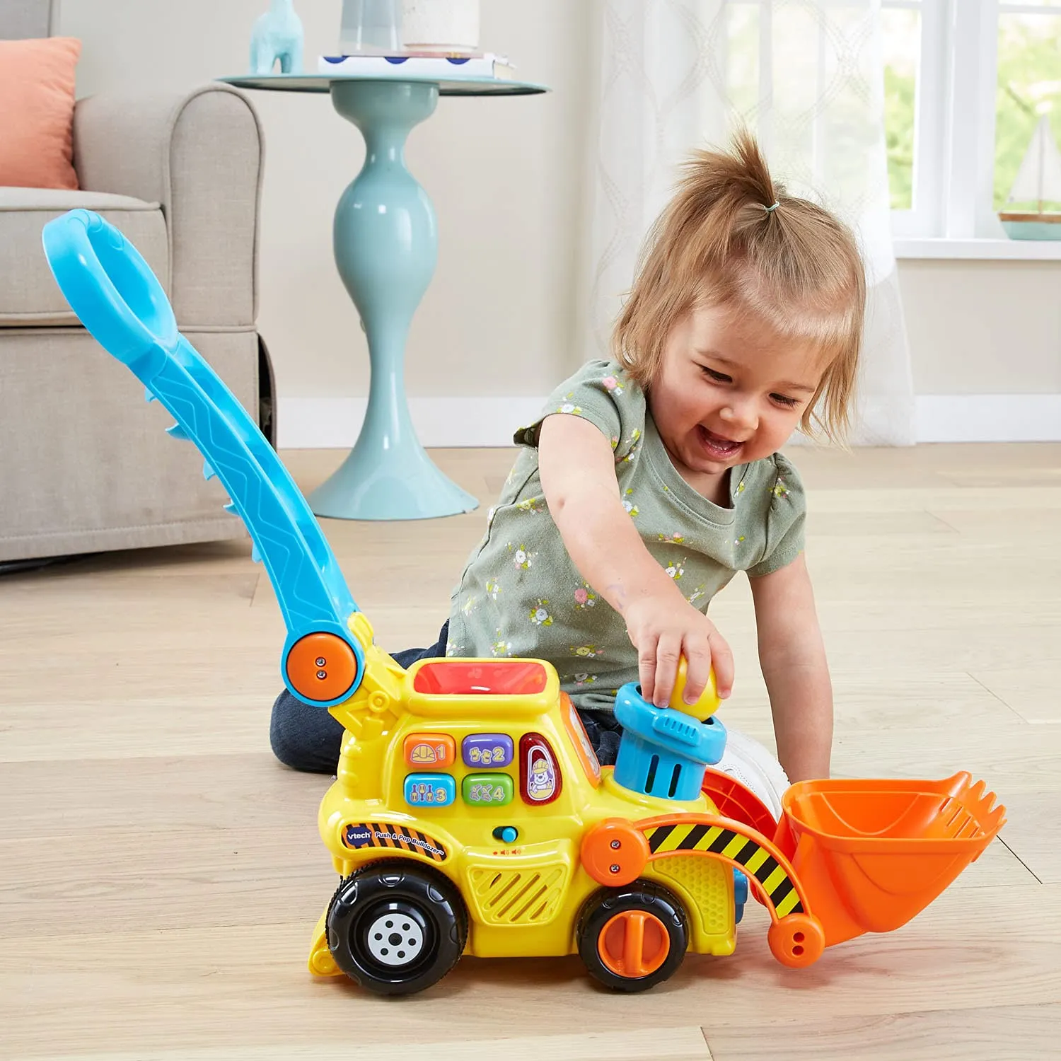 Dig & Play Adventure: My First Push & Pop Construction Vehicle for Little Builders