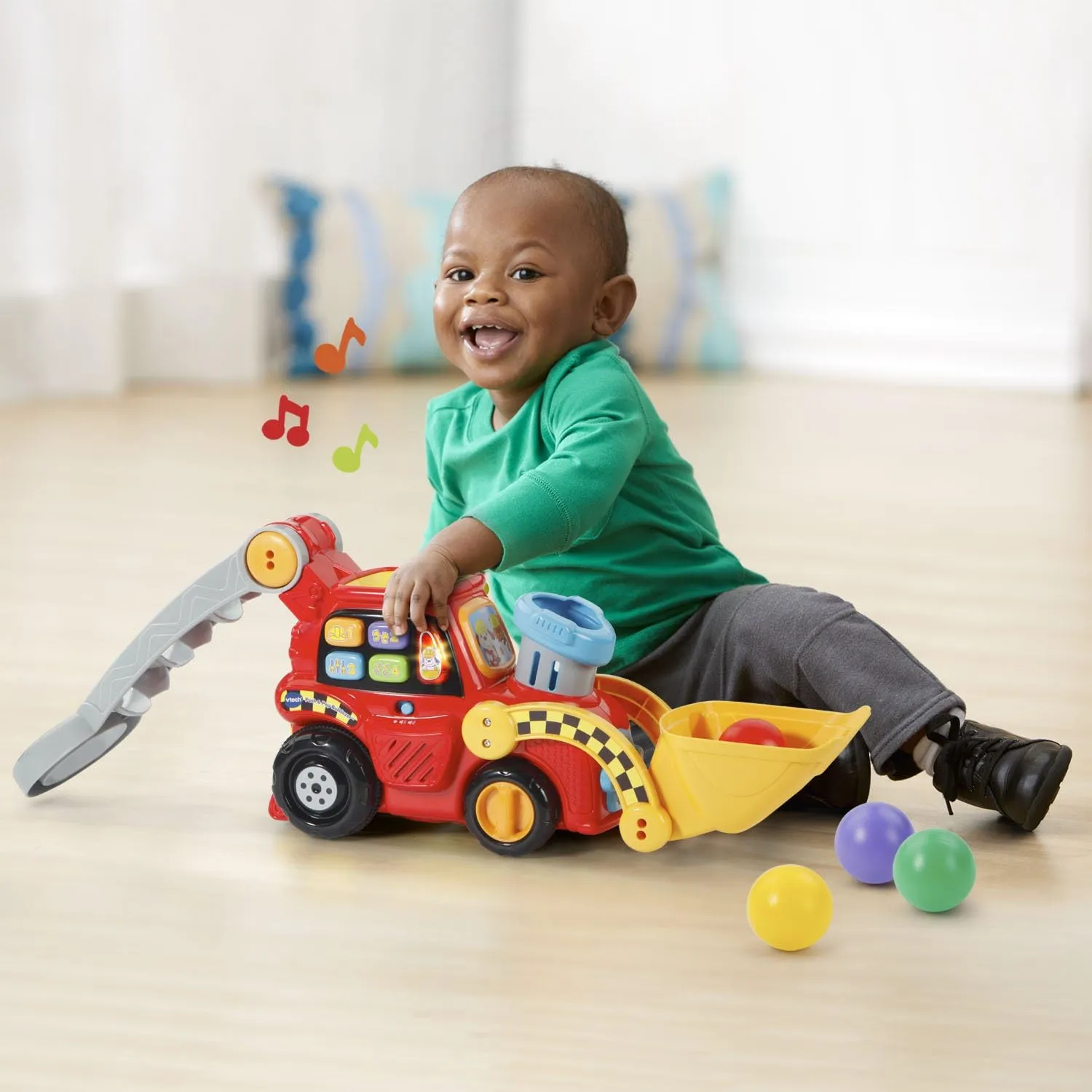 Dig & Play Adventure: My First Push & Pop Construction Vehicle for Little Builders