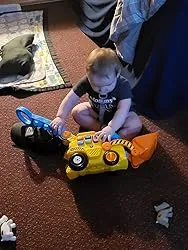 Dig & Play Adventure: My First Push & Pop Construction Vehicle for Little Builders