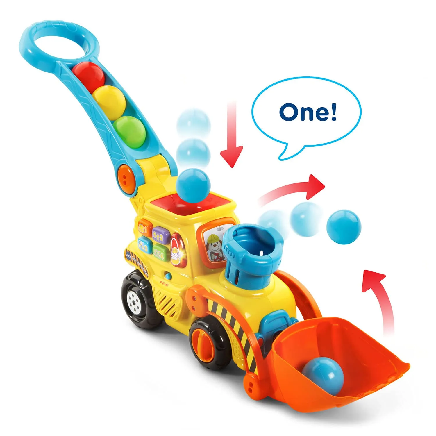 Dig & Play Adventure: My First Push & Pop Construction Vehicle for Little Builders
