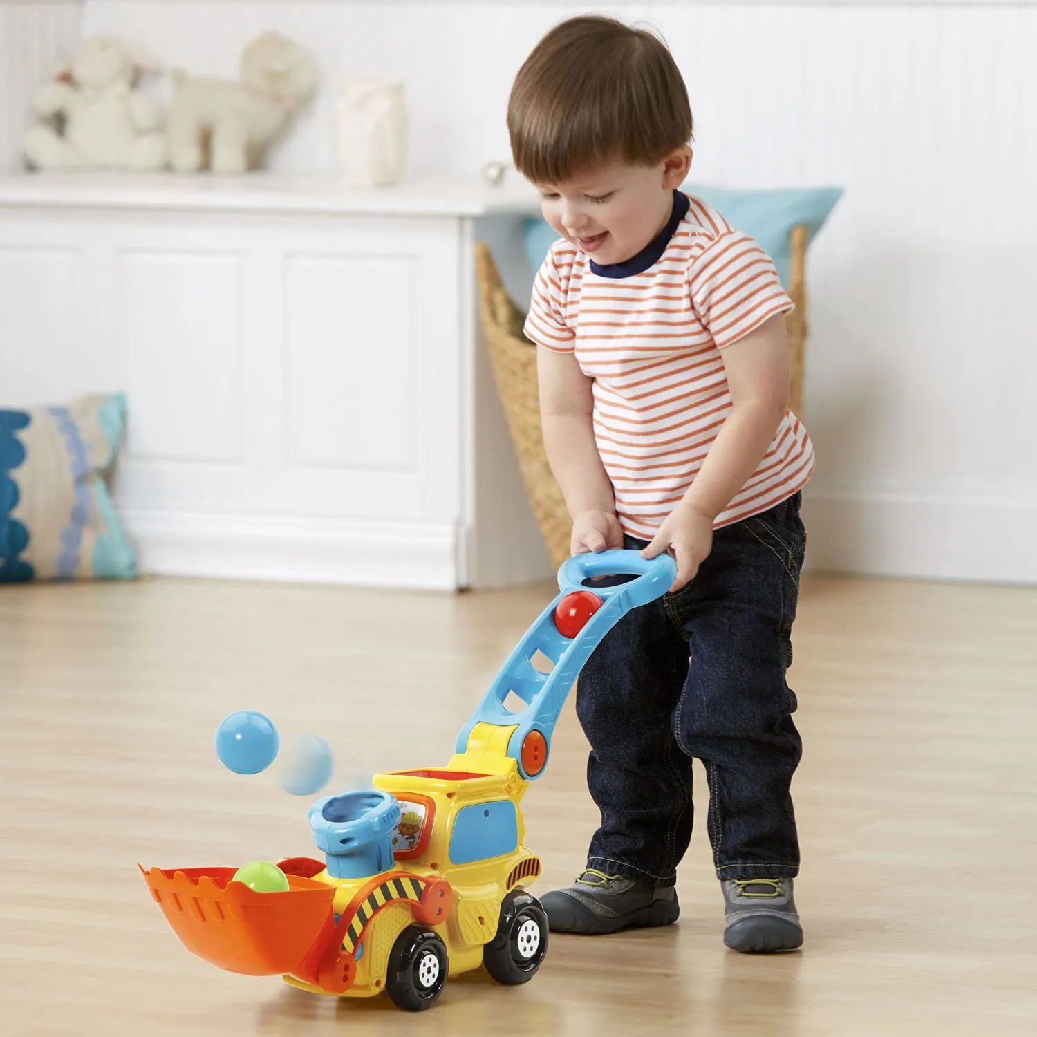 Dig & Play Adventure: My First Push & Pop Construction Vehicle for Little Builders