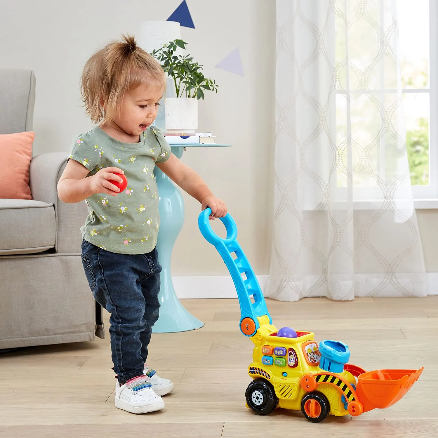 Dig & Play Adventure: My First Push & Pop Construction Vehicle for Little Builders