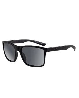 Droid Polarised Sunglasses in Black & Grey