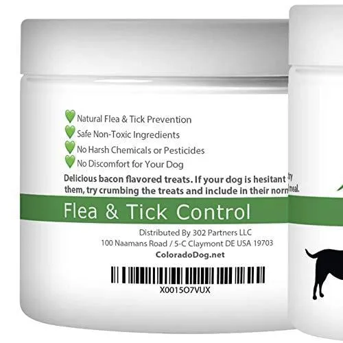 EcoFlea by ColoradoDog Treats - The All Natural Flea & Tick Prevention Dog Treat