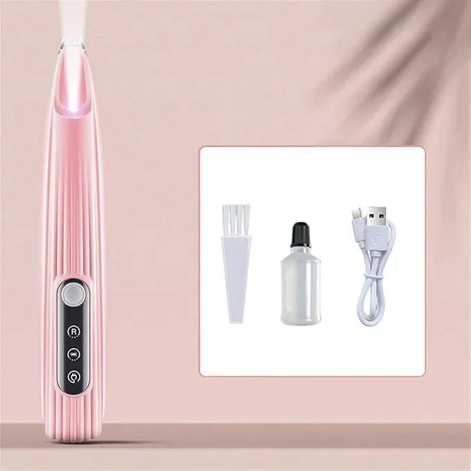 Electric Pet Cat & Dog Paw Trimmer for Pedicure, Nose, Ear, Eye Fur cleaning, Low Noise Cordless Dog Paw Trimmer, Rechargeable Cat/Dog Clippers with LED Light