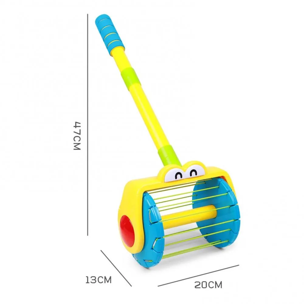 Electric Push Walker and Whirl Ball Thrower Set - Interactive Toddler Toy for Whirl Ball Launching