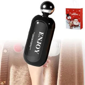 Enjoy 2-In-1 Washable Lint Roller & Remover, Mini Pet Hair Remover, Black