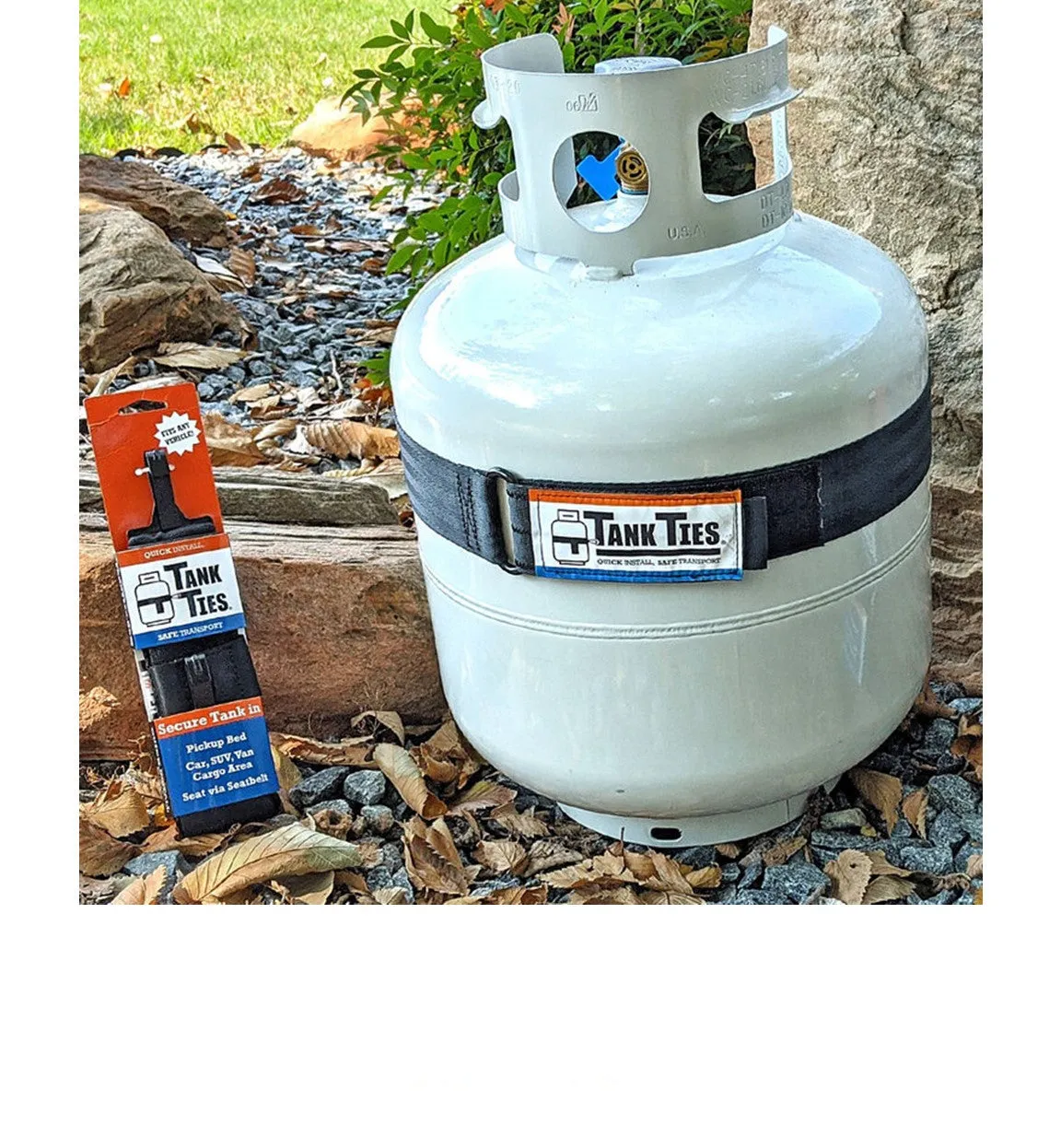 Gas Tight Bag Bottle Tank Strap Caravan Rv 51-cytd