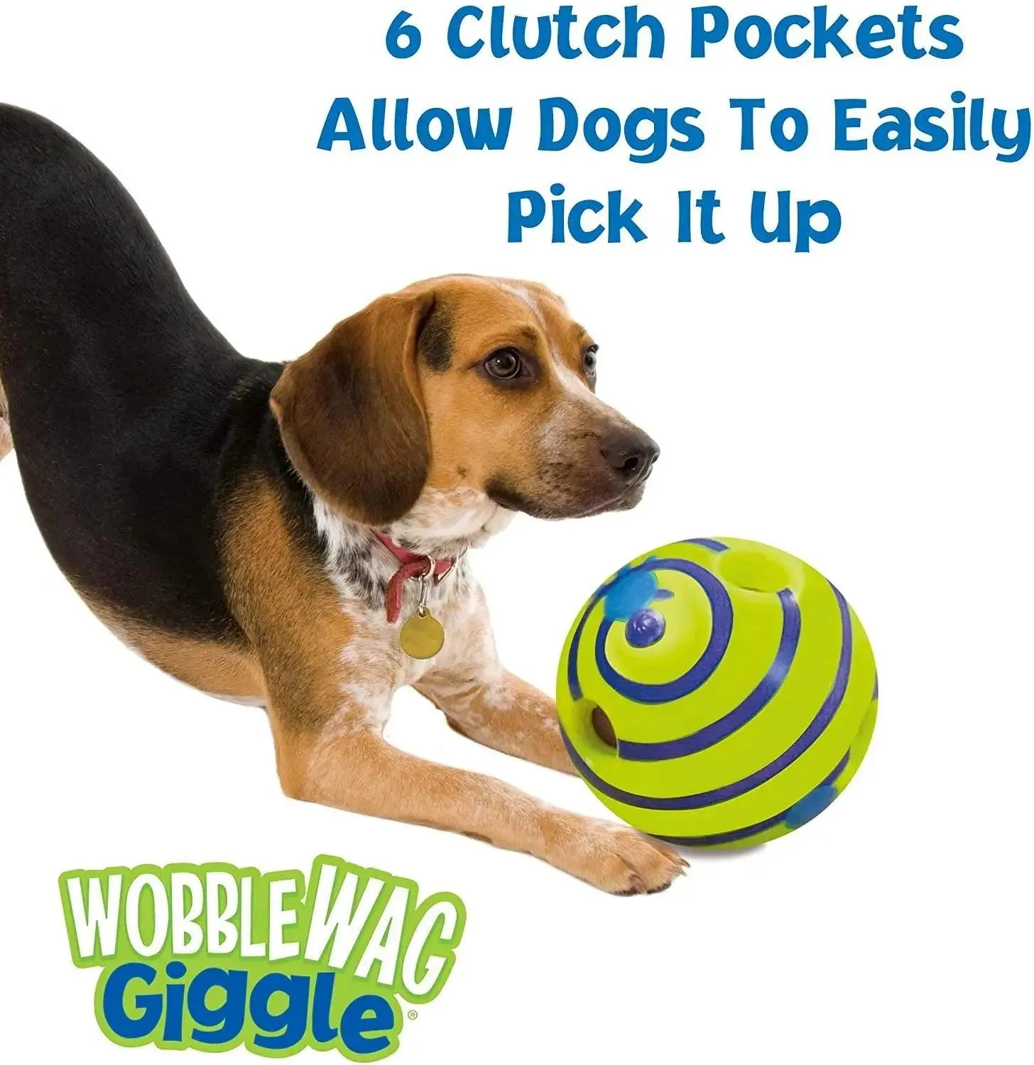 Glowing Interactive Dog Toy Wobble Wag Giggle