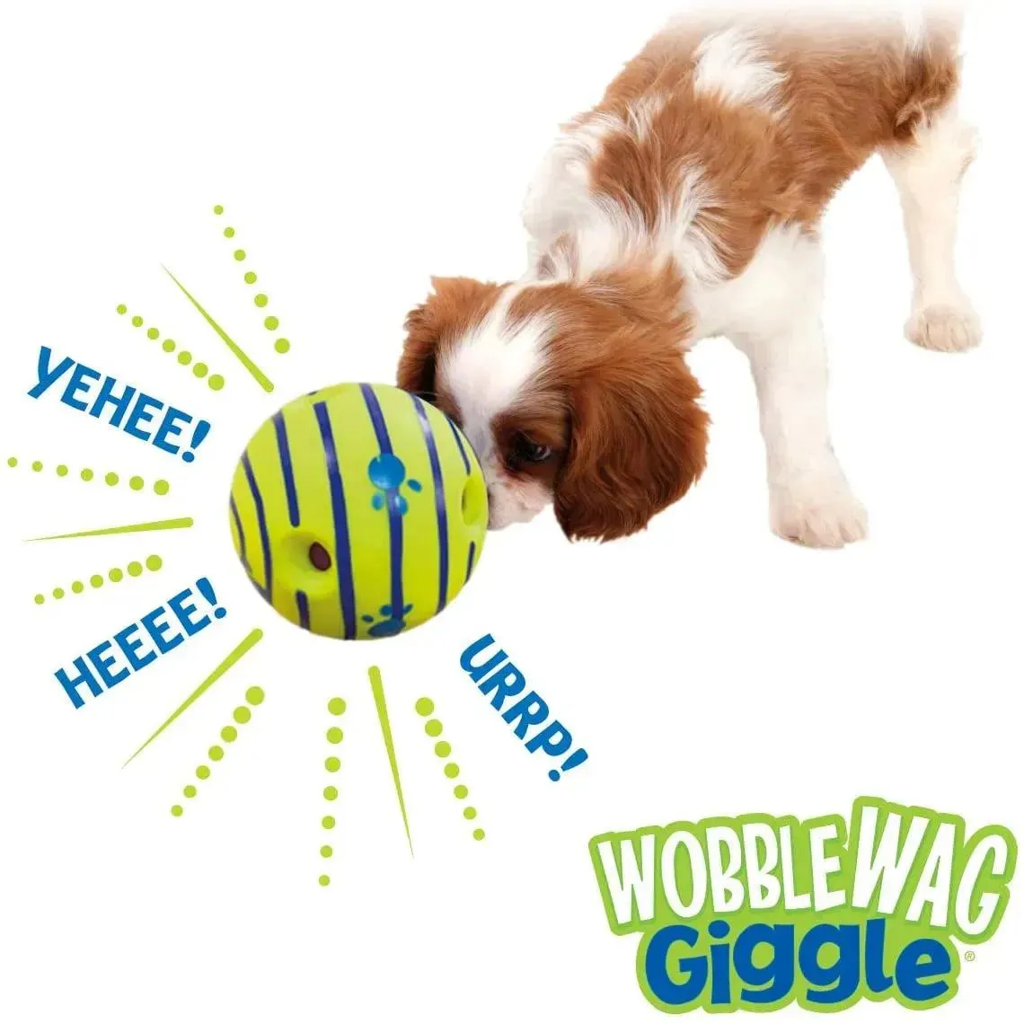 Glowing Interactive Dog Toy Wobble Wag Giggle