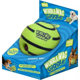 Glowing Interactive Dog Toy Wobble Wag Giggle