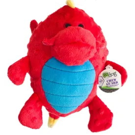 goDog Red Grunter Dragon with Chew Guard Technology (Large)