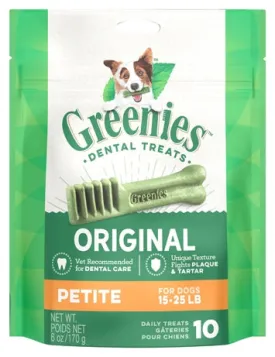 Greenies Dental Chews For Petite Dogs 10's
