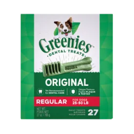 Greenies Dental Dog Treat Tub, 27-oz