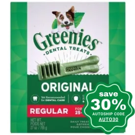 Greenies - Original - Regular - 27OZ