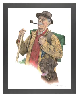 Hiking with a Friend - Art Prints