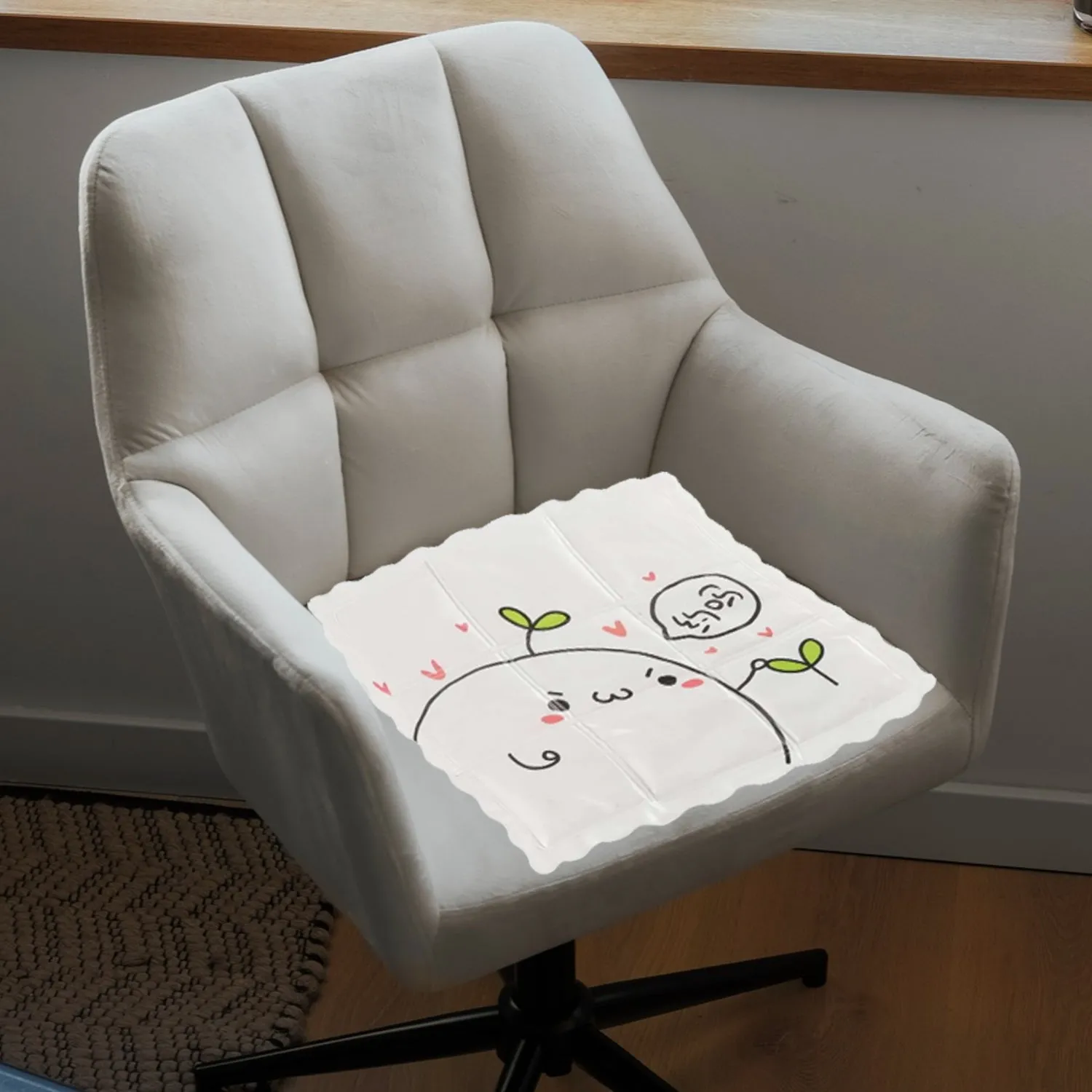 Ice Pad Cartoon Cooling Gel Cushion for Office (1pc)