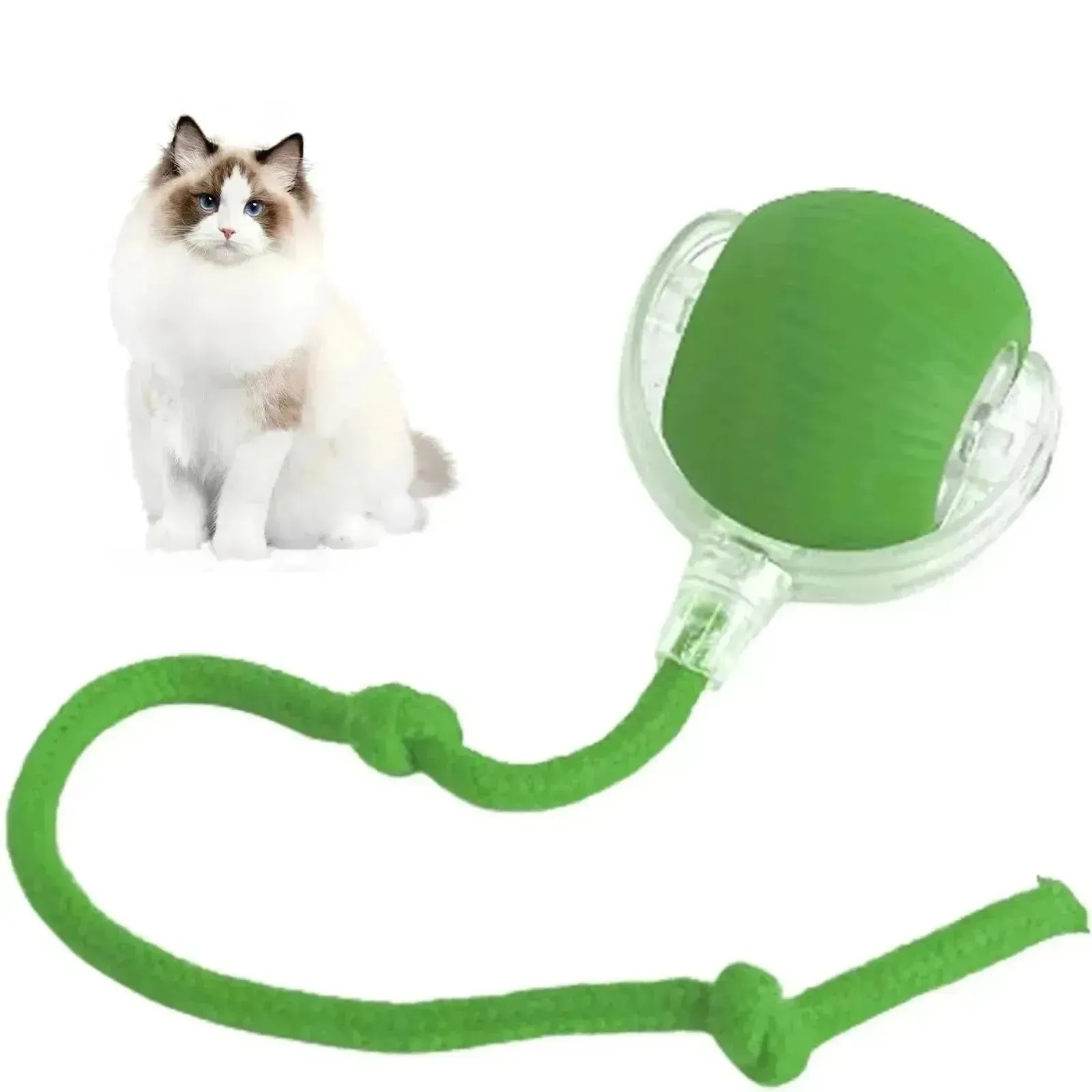 Interactive Smart Rolling Ball Toy for Cats & Dogs