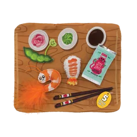 KONG Pull-A-Partz Sushi Cat Toy (All Sizes)