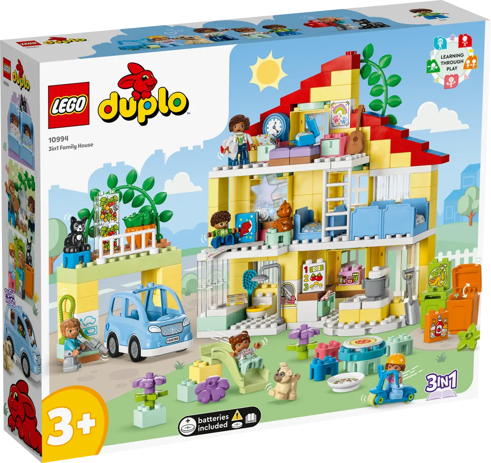 LEGO DUPLO 3-in-1 Family House 10994
