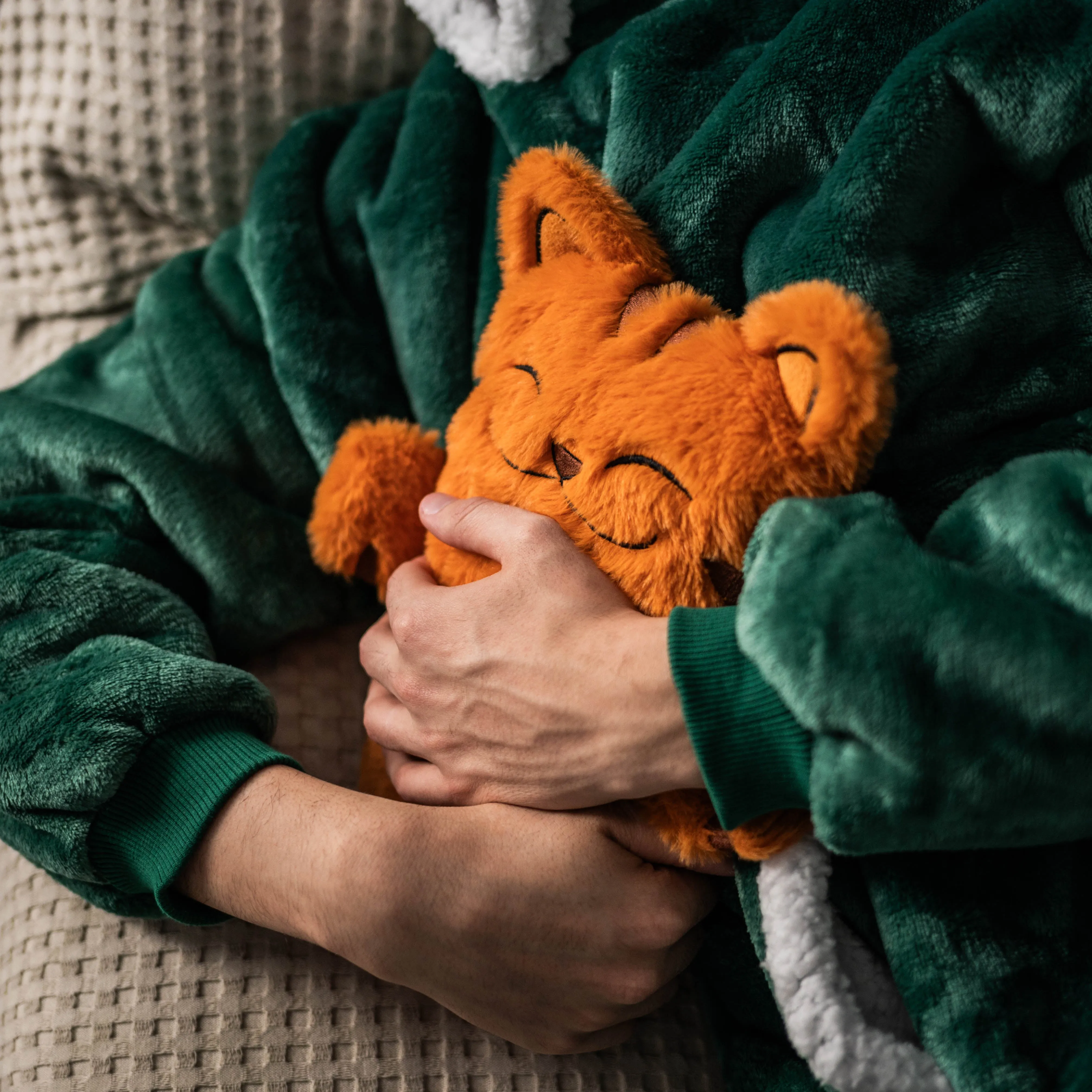 Lofi Cat Thermal Cuddler