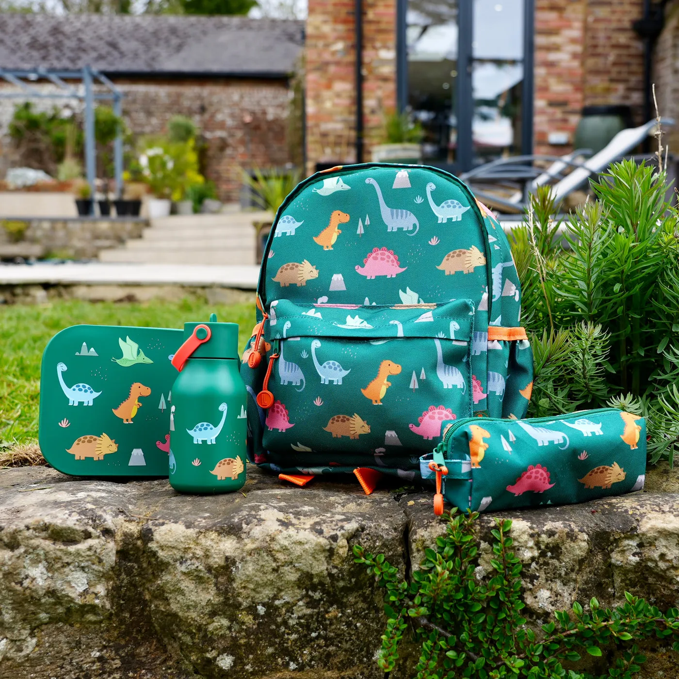 Lund London Little Lund Pencil Case - Dino