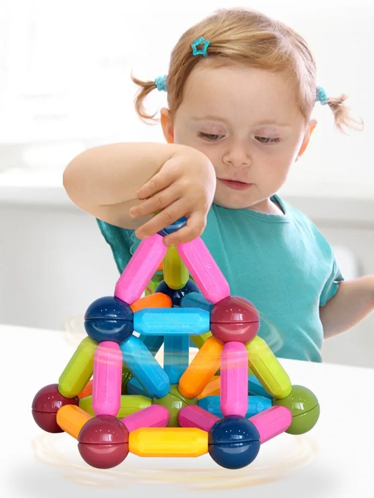 Magnetic Building Sticks and Balls