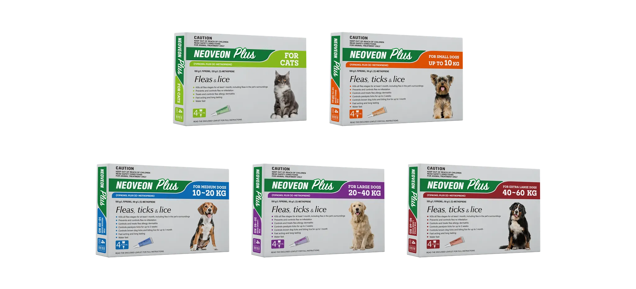 Neoveon Plus for Extra Large Dogs 40-60kg 4 Pack
