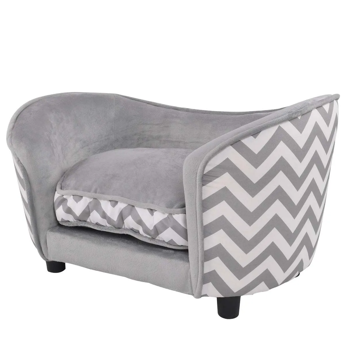 NNECW Orthopedic Ultra Plush Pet Dog Bed