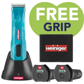 Opal Cordless Clipper 2 Batteries with Free Clipper Grip by Heiniger