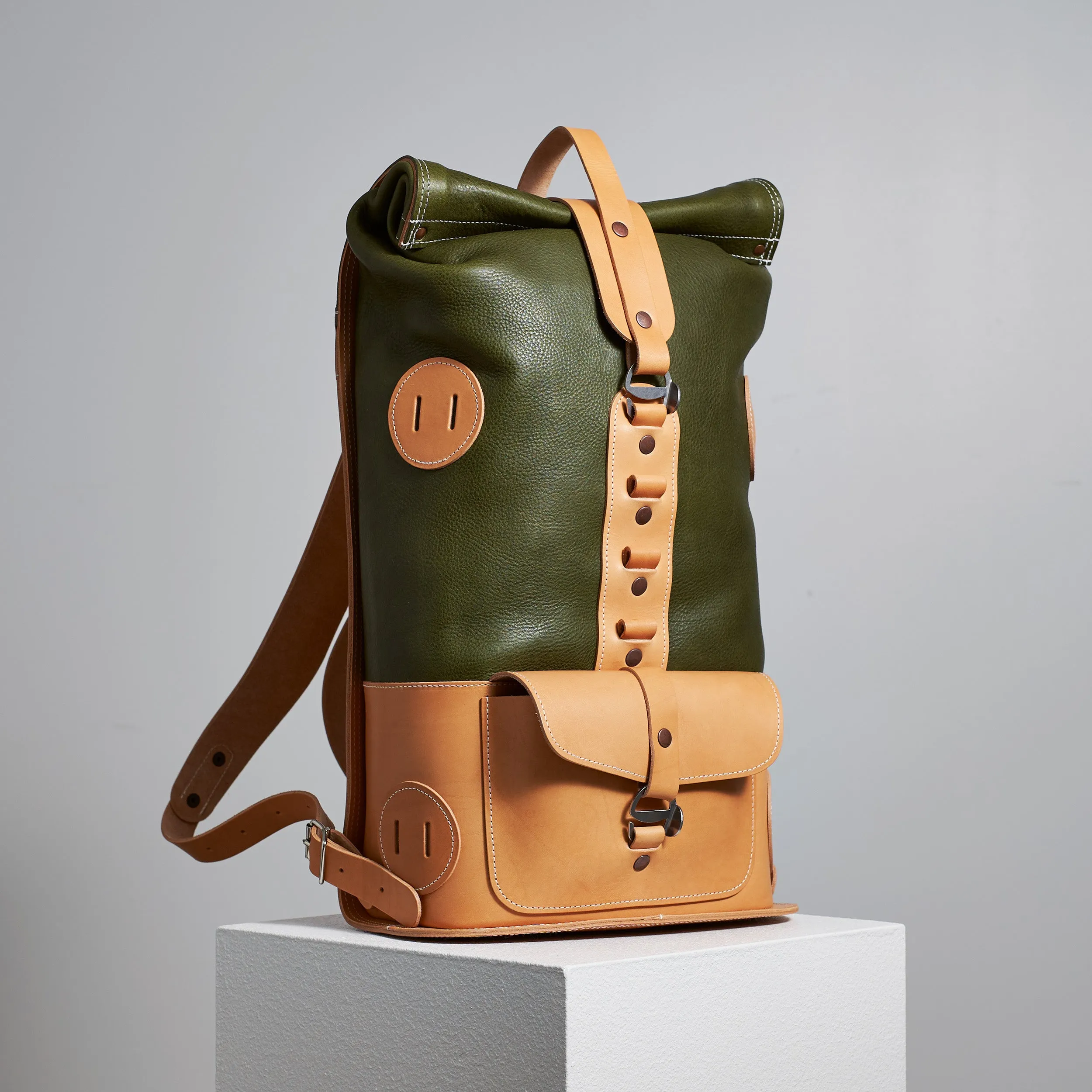 Originals: Fold Top – Olive & Natural