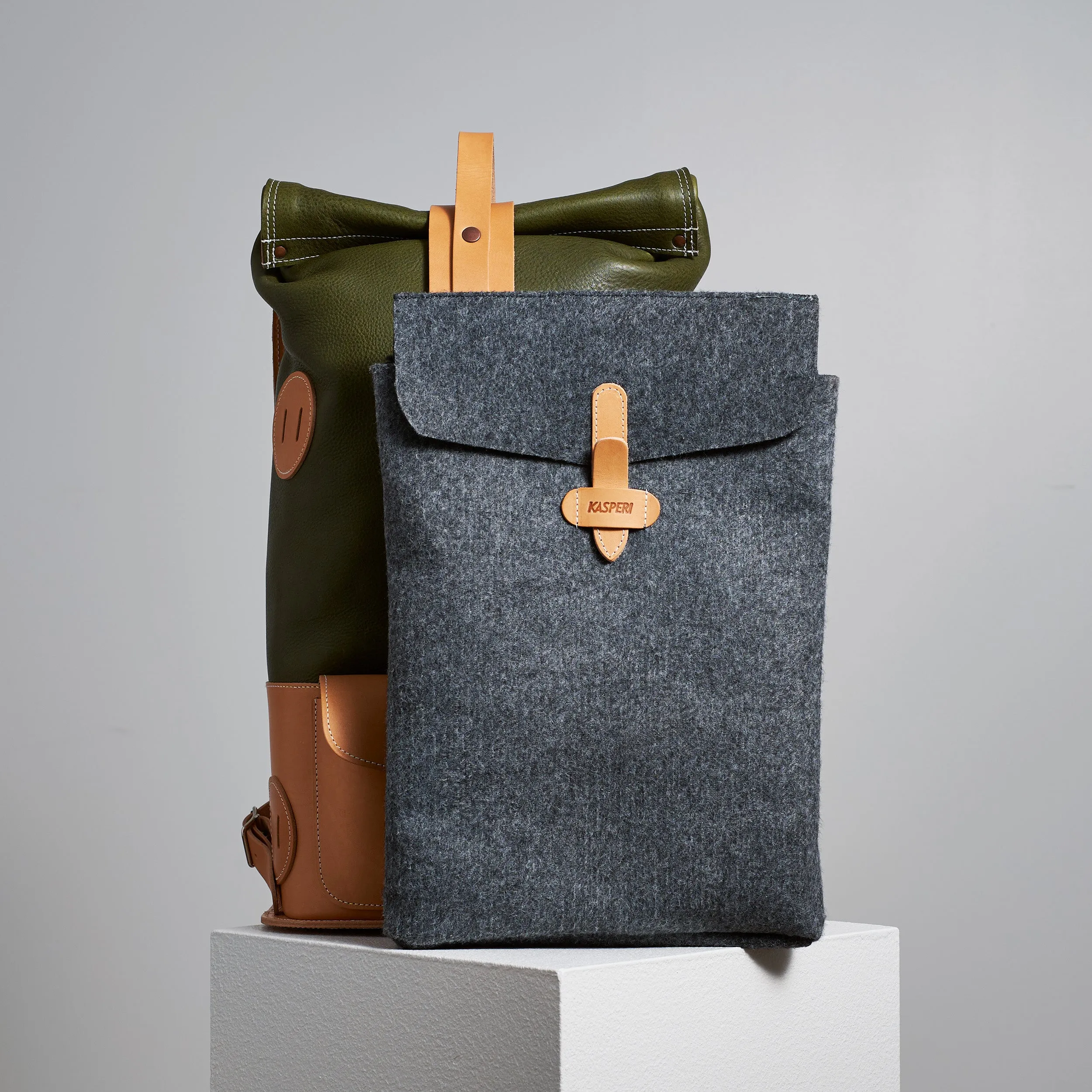 Originals: Fold Top – Olive & Natural