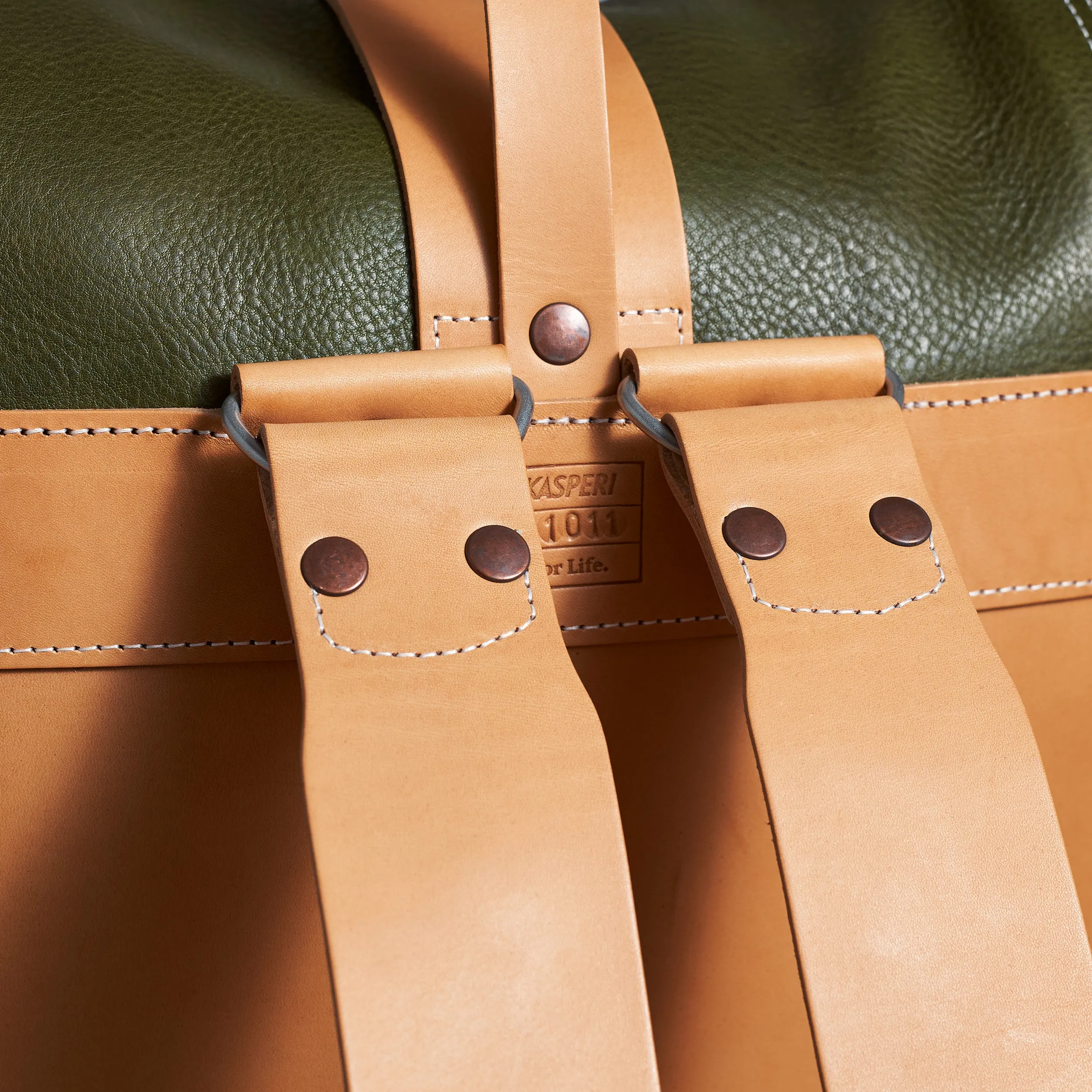 Originals: Fold Top – Olive & Natural