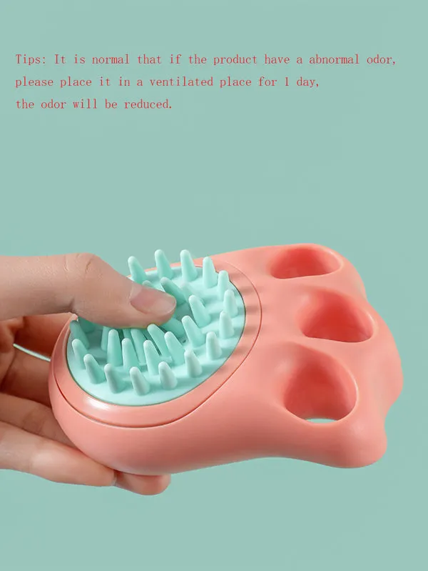 Paw Shape Pet Bath Brush
