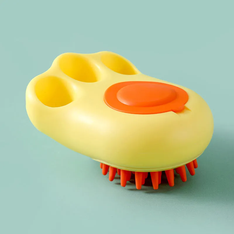 Paw Shape Pet Bath Brush